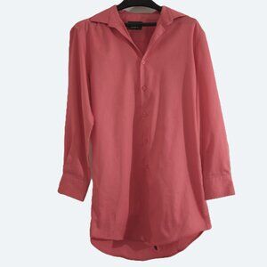 Bellissimo modern fit cotton blend Sateen shirt size S